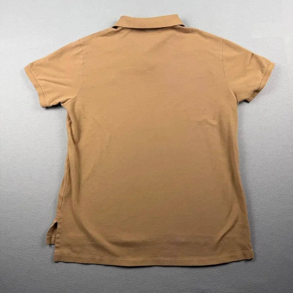 Polo Ralph Lauren Custom Fit Polo Shirt XL Tan
